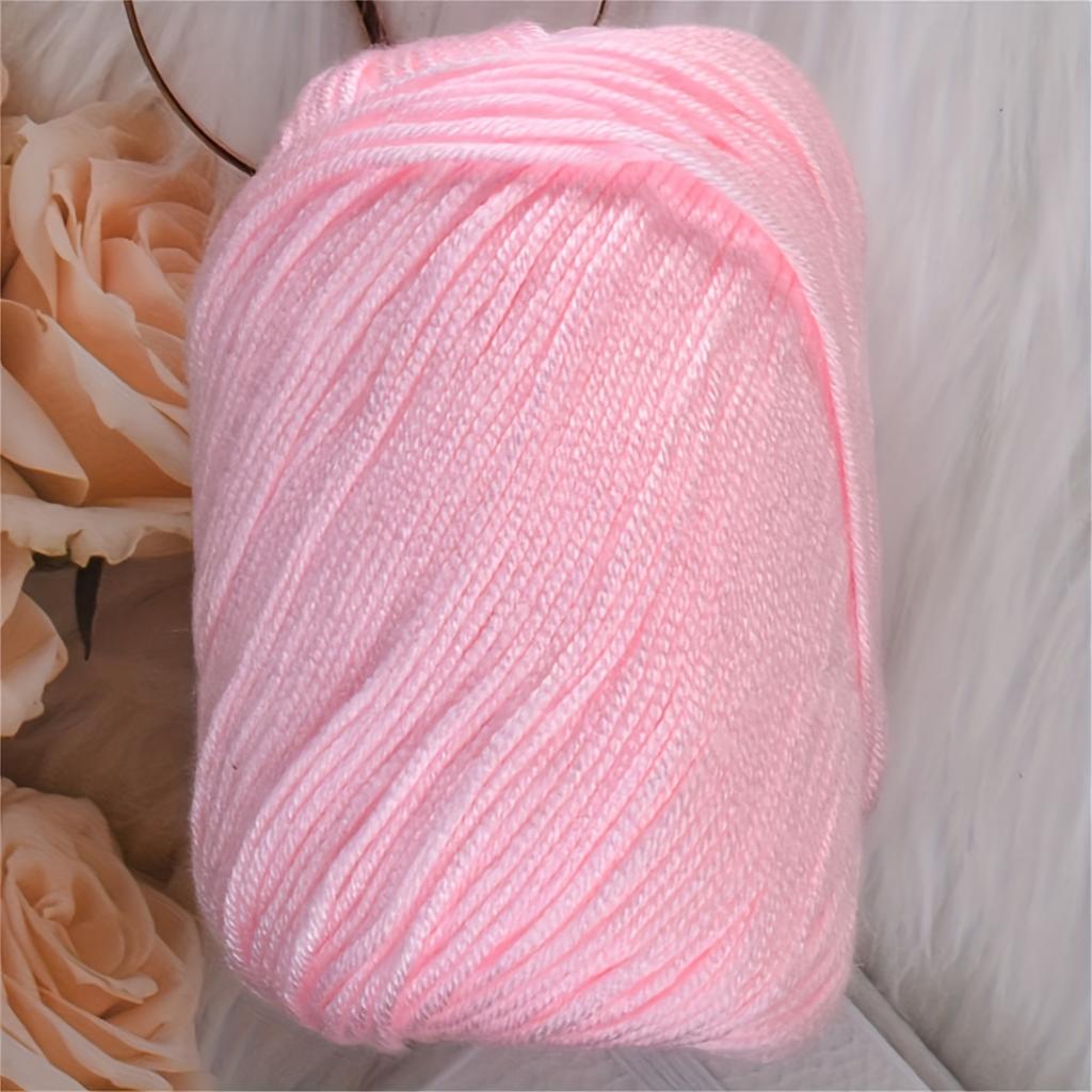 6pcs 300g/10.56oz RayonYarn Soft & Machine Washable Knitting Crochet Yarn for Sweaters Jewelry Making DIY Craft Yarn for Clothing & Accessories
