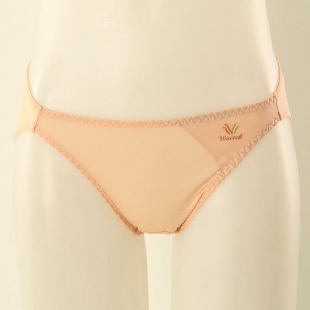 

Wacoal Comfortable Cotton 60s Hip Briefs Set 4pcs Wpt4128s Set by color/100