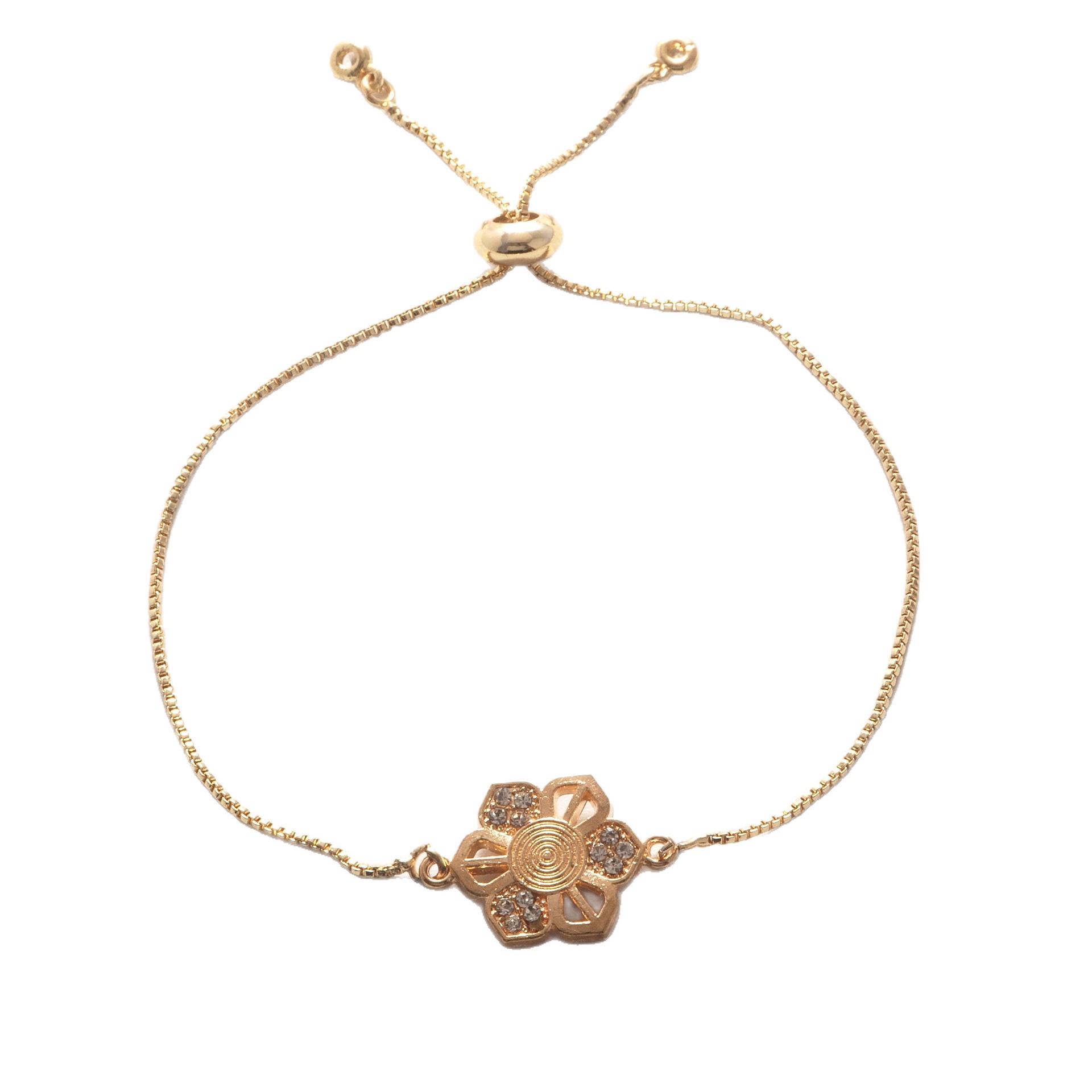 Шестиугольный регулируемый браслет - Женские простые модные украшения