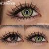 1pair Color Contact Lenses for Eyes Brown Contacts Lenses Fashion Blue Eyes Lenses Yearly Gray Eye Contacts Green Lens