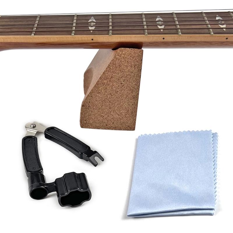 Natural Cork Guitar Neck Support Pillow Guitar Maintenance Neck Support Pillow Stand Guitar Neck Rest Cradles Enduring