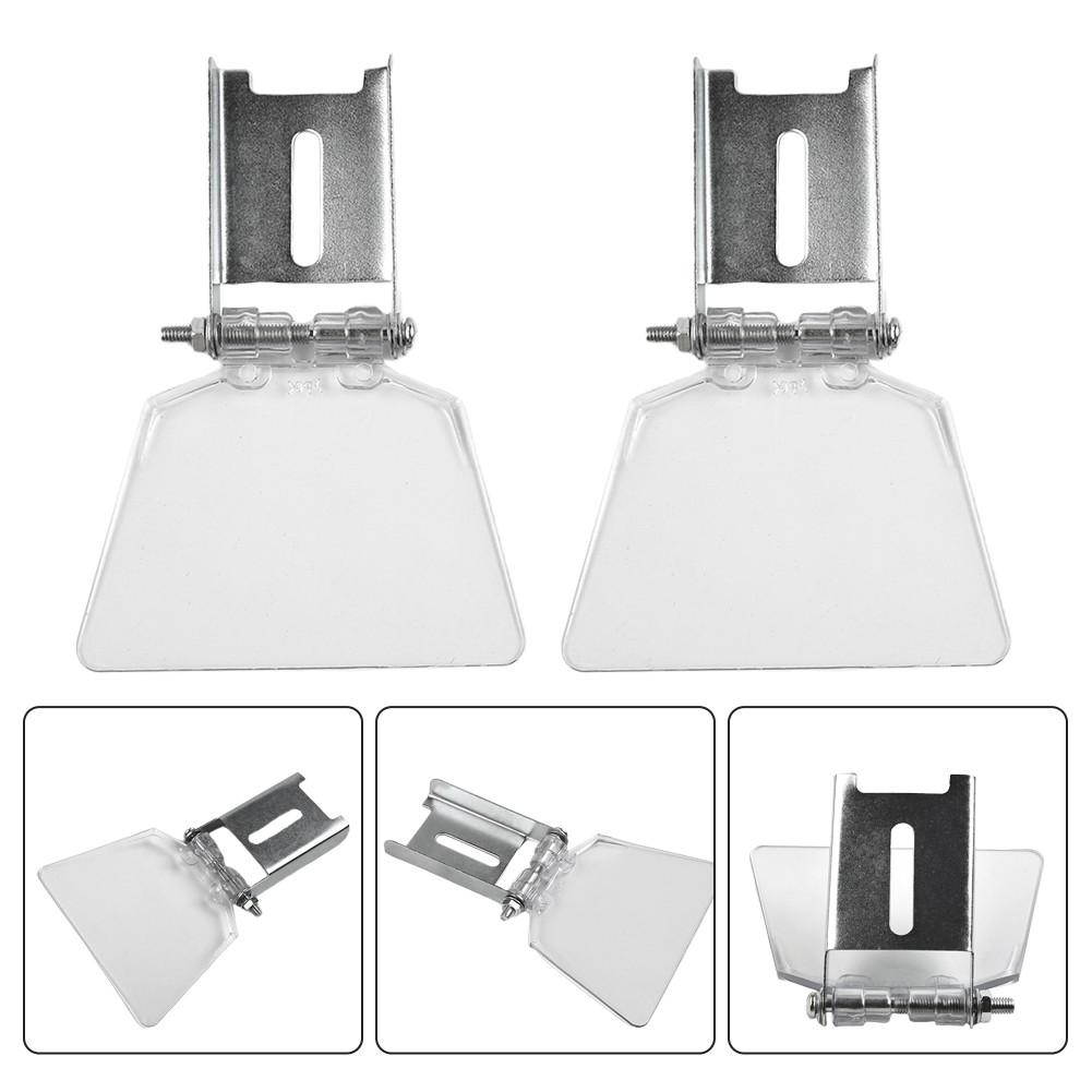 2pcs Eye Protection Replacement Stainless Steel ABS Material