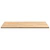 Piano di lavoro per cucina 100 x 63,5 x 2,7 cm Rovere Massiccio Rettangolare