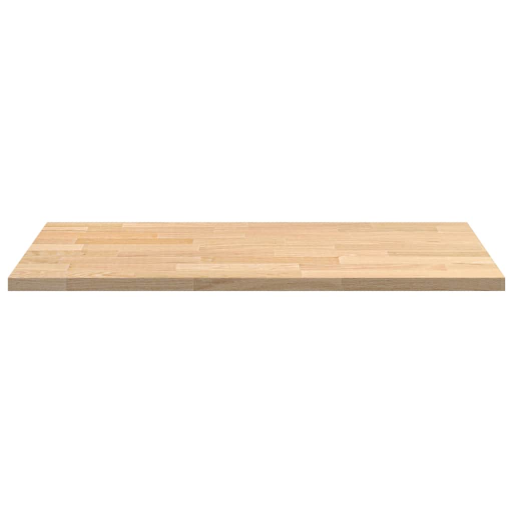 Piano di lavoro per cucina 100 x 63,5 x 2,7 cm Rovere Massiccio Rettangolare