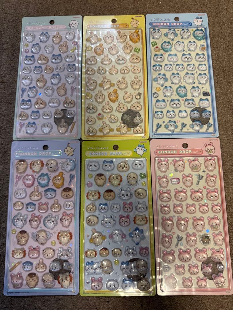 

Bond Drop Seal Chikawa First Volume Second Set 6 Types