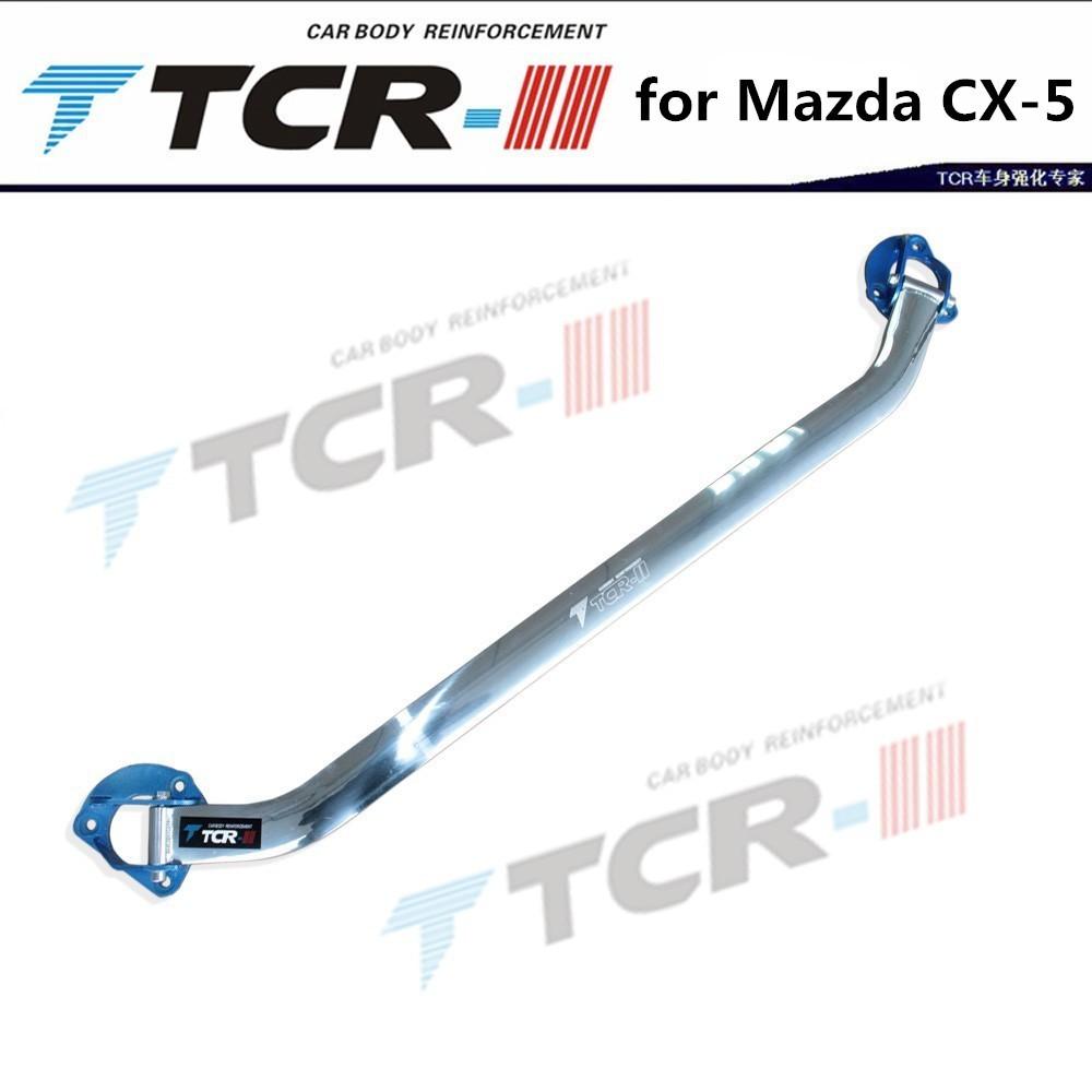 Strut Bars For Mazda CX5 2013-2021 Accessorie Front Frame Tower Suspension Engine Suspension Upper Model STB Pole Anti-skid Beam