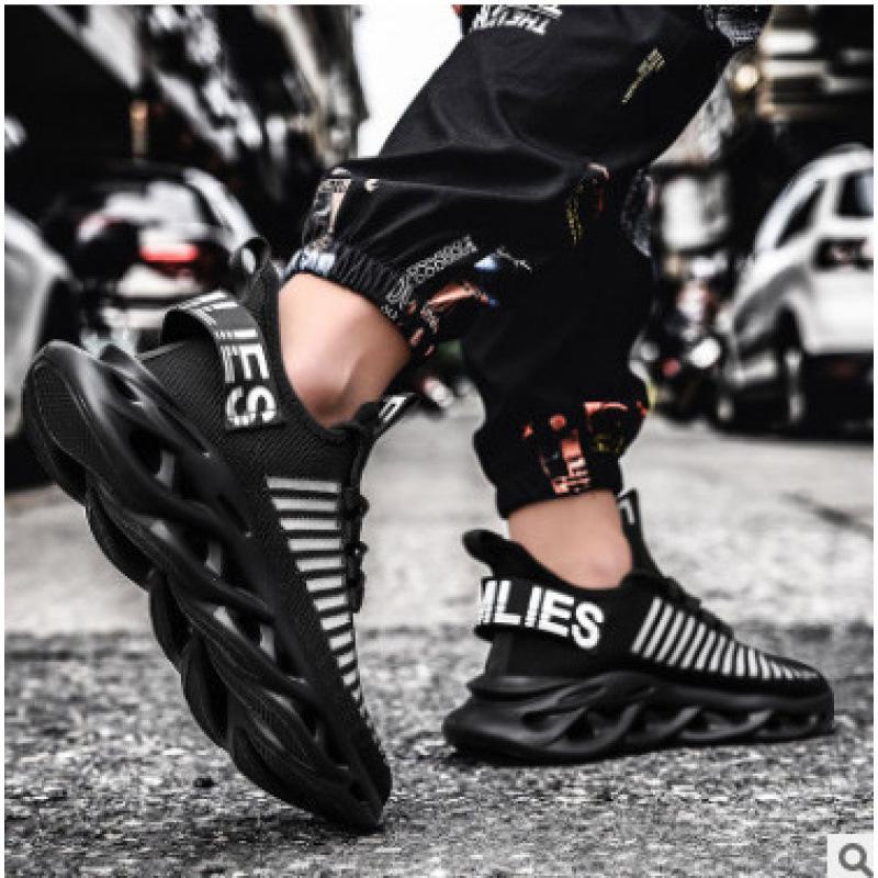 2025 European and American Summer Large-size Shoes Breathable Men's Shoes Flying Woven Mesh Shoes Jinjiang Twist Tide Shoes
