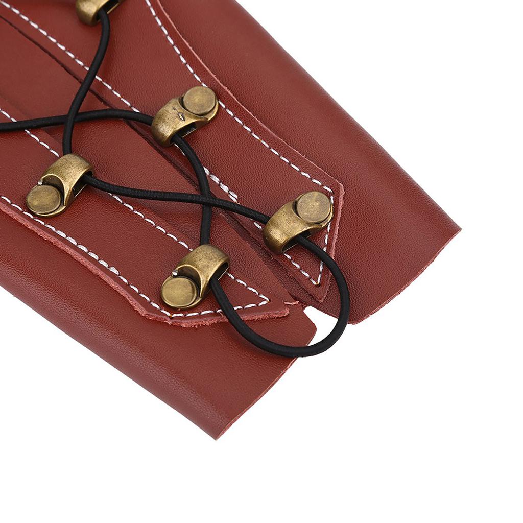 Archery Arm Guard   Tackle Accessory for Hunting Shooting(Black)