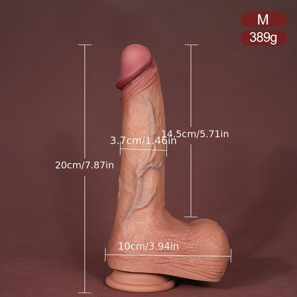Silikonové dildo pro muže, masturbátor, realistická sexuální hračka pro dospělé, anální špunt, vibrační bod G, 12 palců – zvýší vaše potěšení a sebevědomí