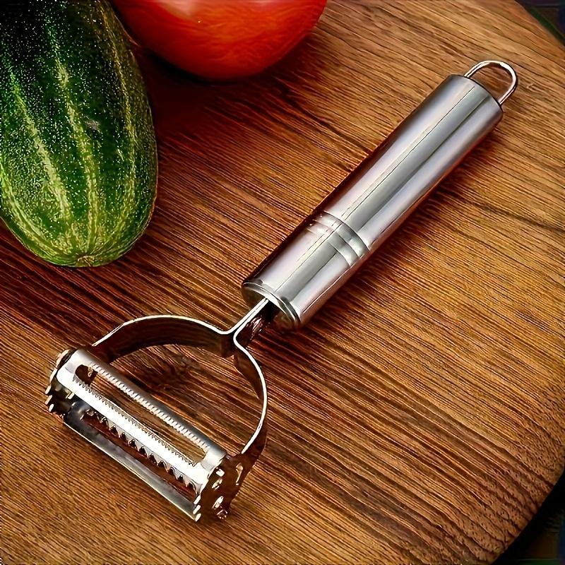 Multi-Purpose Kitchen Tool Made of Stainless Steel - a Sharp Peeler And Slicer Suitable for Potatoes, Carrots, And More