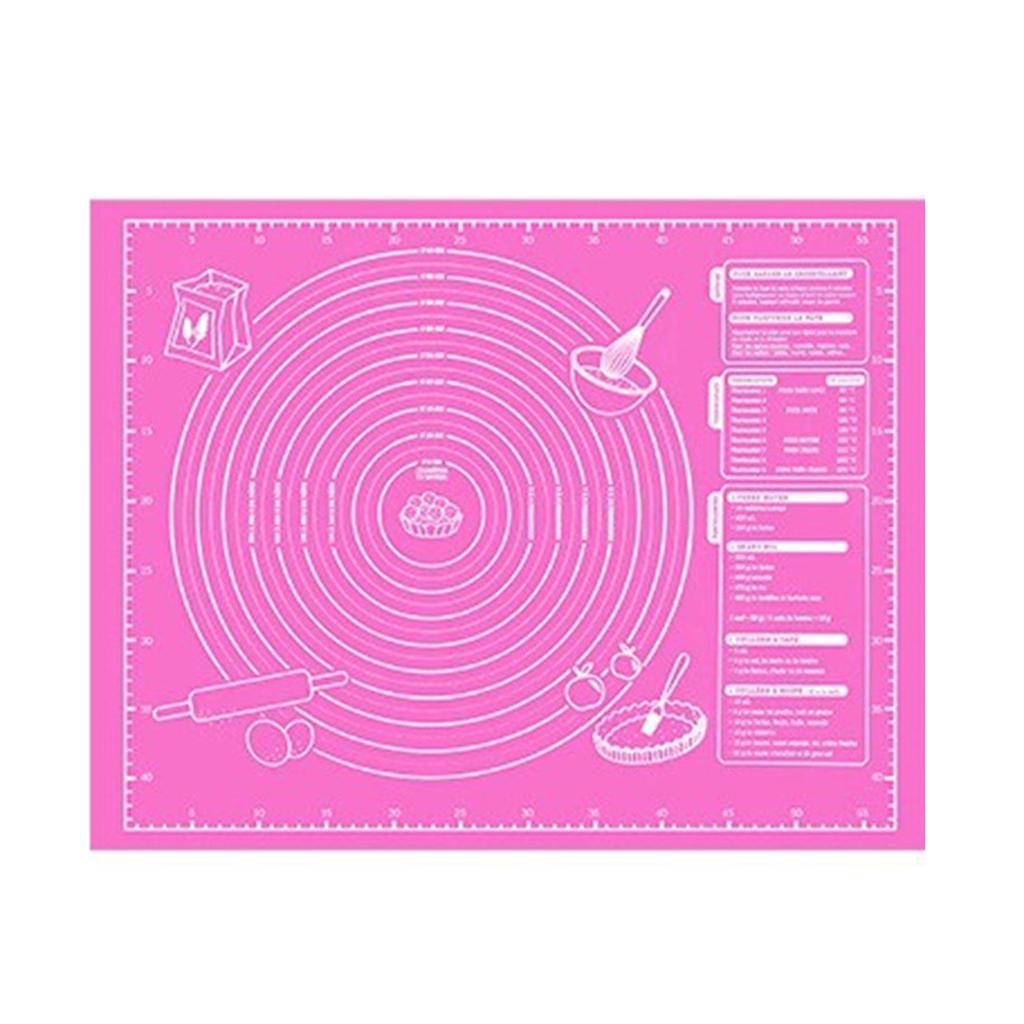 Silikonová podložka na pečení Silikonová podložka na těsto Protiskluzová tepelně odolná kuchyňská podložka Silikonová textura na vaření a pečení