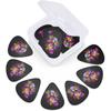12 Pcs Cute Cat Guitar Picks Celluloid Plectrums for Acoustic Electric Guitars Bass Ukulele Includes 0.46mm, 0.71mm, 0.96mm