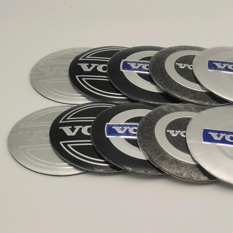 4Pcs 56mm Car Emblem Auto Wheel Center Hub Sticker Accessories For Volvo Polestar AWD S60 XC60 S40 XC40 XC90 V60 S80 S90 V90 T5 apl256