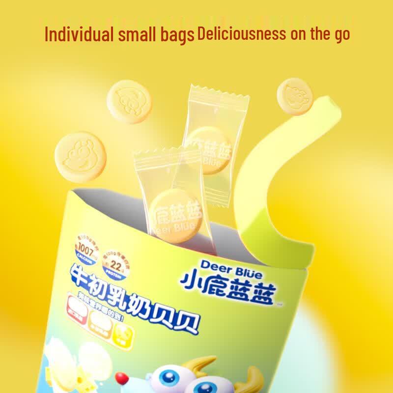 Little Deer Blue Blue Bovine Colostrum Milk Tablets