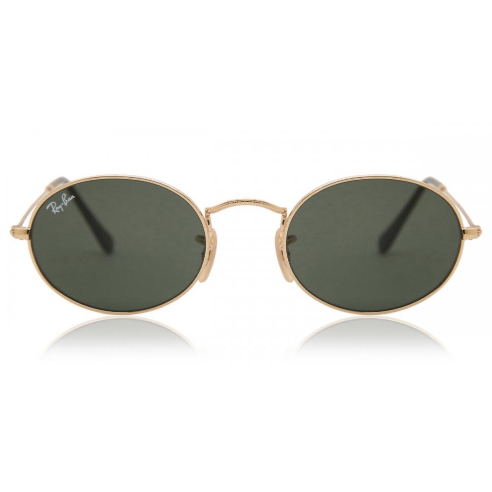 Ray Ban Rb3547n Oval Flat Lenses 001 Unisex Sunglasses