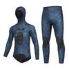 1.5mm Neoprene Wetsuit Set Freediving Spearfishing Cold Water Diving Thermal Insulation Semi-Dry Suit Men