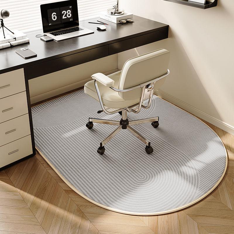 Tappetino Semplice per Sedia da Computer Stile Nordico Tappeto Antiscivolo per Sedia Girevole da E-sport Soggiorno Tavolo Scrivania Studio Ufficio Tappetino per Piedi