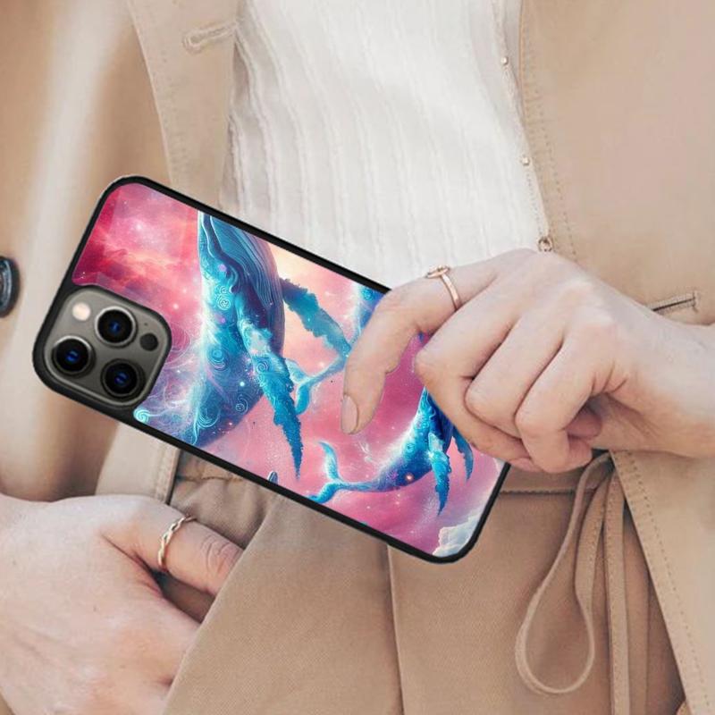 Dream Whale Anime Cartoon Magnetic Phone Case For APPLE iPhone 17 Air 16 14 13 12 Pro Max 15 Plus Charge With MagSafe Cover