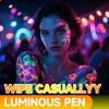 8 Colors Fluorescent Pens Highlighter Colorful Paint Pen Glow In The Dark Bright DIY Luminous Marker Pen Craft Pen for Drawing