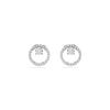 Constella Rhodium Stud Earrings 5692262