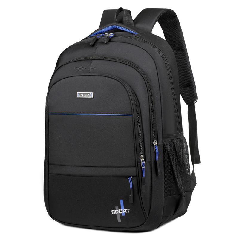 Studentryggsäck av hög kvalitet, resväska med stor kapacitet, moderiktig väska i Oxfordtyg, trendig datorväska, tvättbar ryggsäck