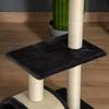 72cm Cat Tree with Scratching Post, Pad for Indoor Cats - Smoky Grey