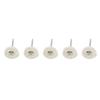 Polishing Wheel 5pcs Buffing Wheel Grinding Head Silver