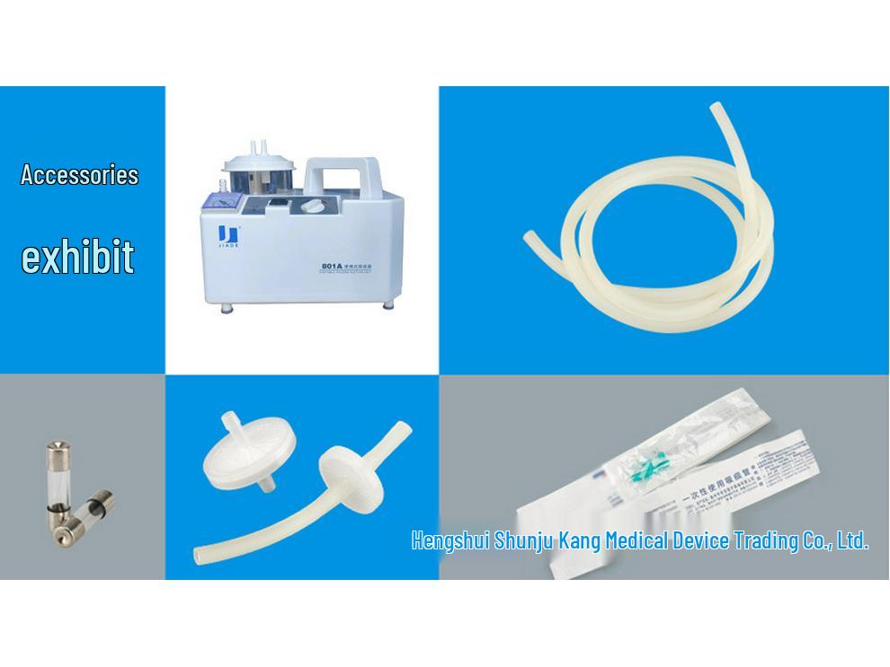 Jiade Electric 801A Portable Medical Suction Machine for Adults & Children - Free Shipping