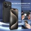 Carbon Fiber Pattern PU Leather Silicone Phone Case For Poco F7 Ultra F6 Pro Magnetic Wireless Charging Soft Back Cover Cases