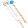OM136.1 Aluminum Alloy Yoga Tuning Fork Sound Healing Therapy Tuning Fork with Hammer