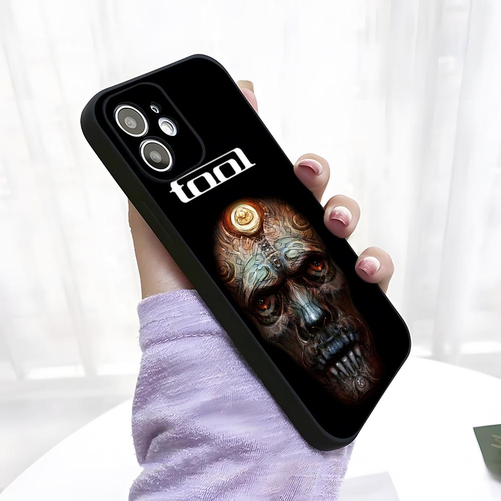 

Tool Band Rock Phone Case For IPhone 17 Pro Max 15 Pro 16 14 Plus 12 13 Mini 11 Pro Shockproof Soft Cover iPhone14 Plus