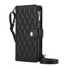 Wallet Case for iPhone 17 Pro Max Air, Adjustable Crossbody Zipper Purse Case Card Holder with Kickstand , Flip Folio Case