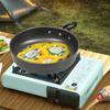 With Foldable Handle Picnic Cookware Set Non-stick Outdoor Pan Pot  Hiking Skillet