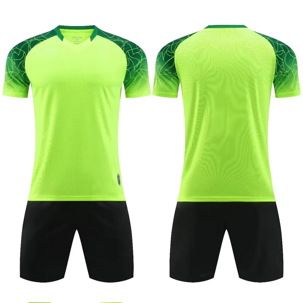 A large number of spot children's football jerseys men's, game jerseys summer training bilateral pockets short-sleeved children's football jerseys