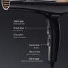 AUX 2000W Quick-Dry Hair Dryer with Constant Temperature