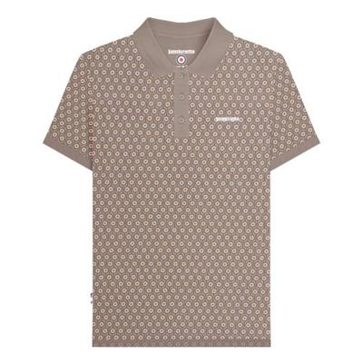 Mens AW24 Geometric Polo Shirt