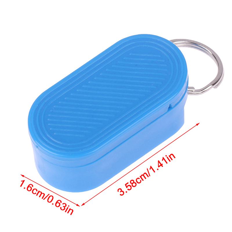 Travel Pill Case Pill Organizer Medicine Organizer Portable Mini Pill Box Keychain Pill Box Magnetic Slide To Store Pills