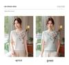 Mulberry Silk Knit Round Neck Short Sleeve T-shirt for Middle-Aged Women - 2026 Summer Collection