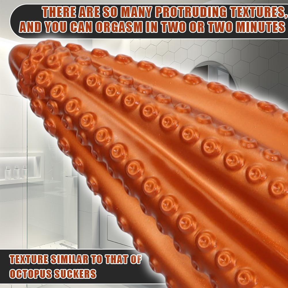 Tappo Anale Tentacolo - Giocattolo Anale Indossabile in Silicone, Giocattolo per Adulti SM con Texture Realistiche, Giocattoli Anali per Principianti