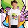 Dbz Android 15 Anime Print Cotton T Shirt for Boys and Girls Breathable Kids Casual Wear