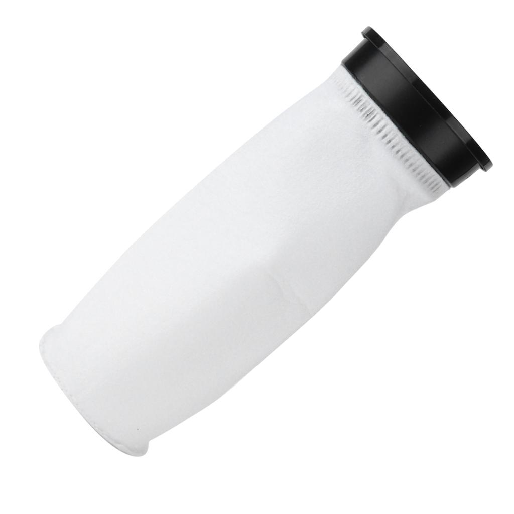 Aquarium Mesh Media Filter Bag Straight Flat Bottom Filter with Explosion Proof Punch for Aquarium Fish Tank100um
