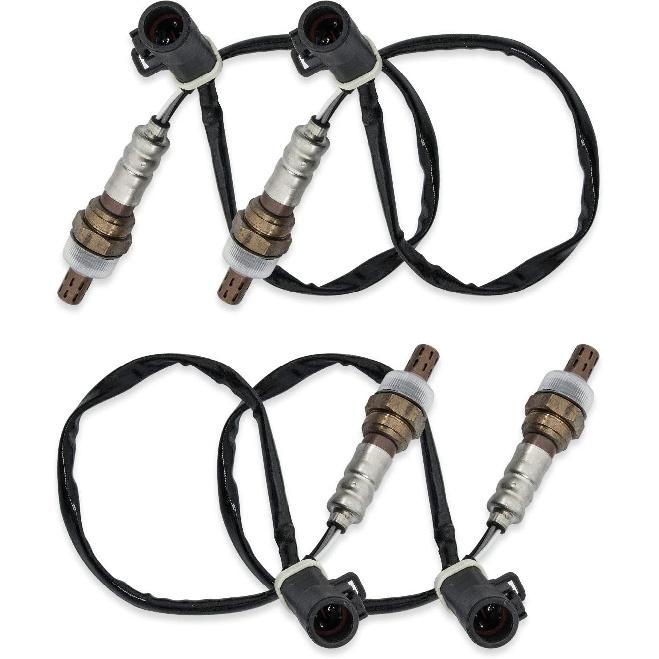 O2 Oxygen Sensor 15717 Downstream Upstream Compatible With 1990-2014 Ford F150 F250 F350 Ranger Escape Explorer Lincoln Mazda Mercury Replaces 15716