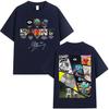 S-XXXL Men Women Singer Rapper Super Star Bad Bunny Printing Tops Adults Unisex Plus Size Short Sleeves Round Neck T-shirt