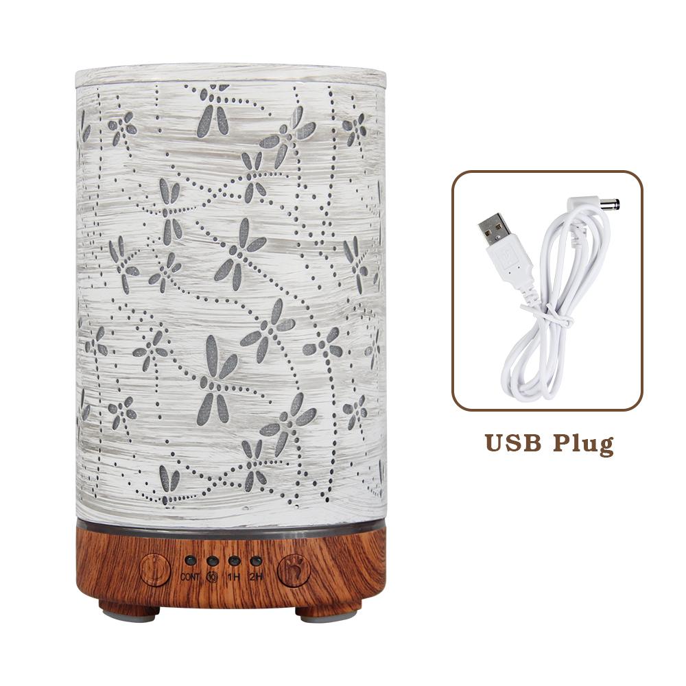 Essential Oil Diffuser 100ML Aroma Diffuser Cool Mist Humidifiers Dragonfly Scent Diffuser with Auto Shut-Off Protection