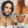 Retro Women Gothic Faux Suede Choker Wide Collar Necklace Jewelry Gift