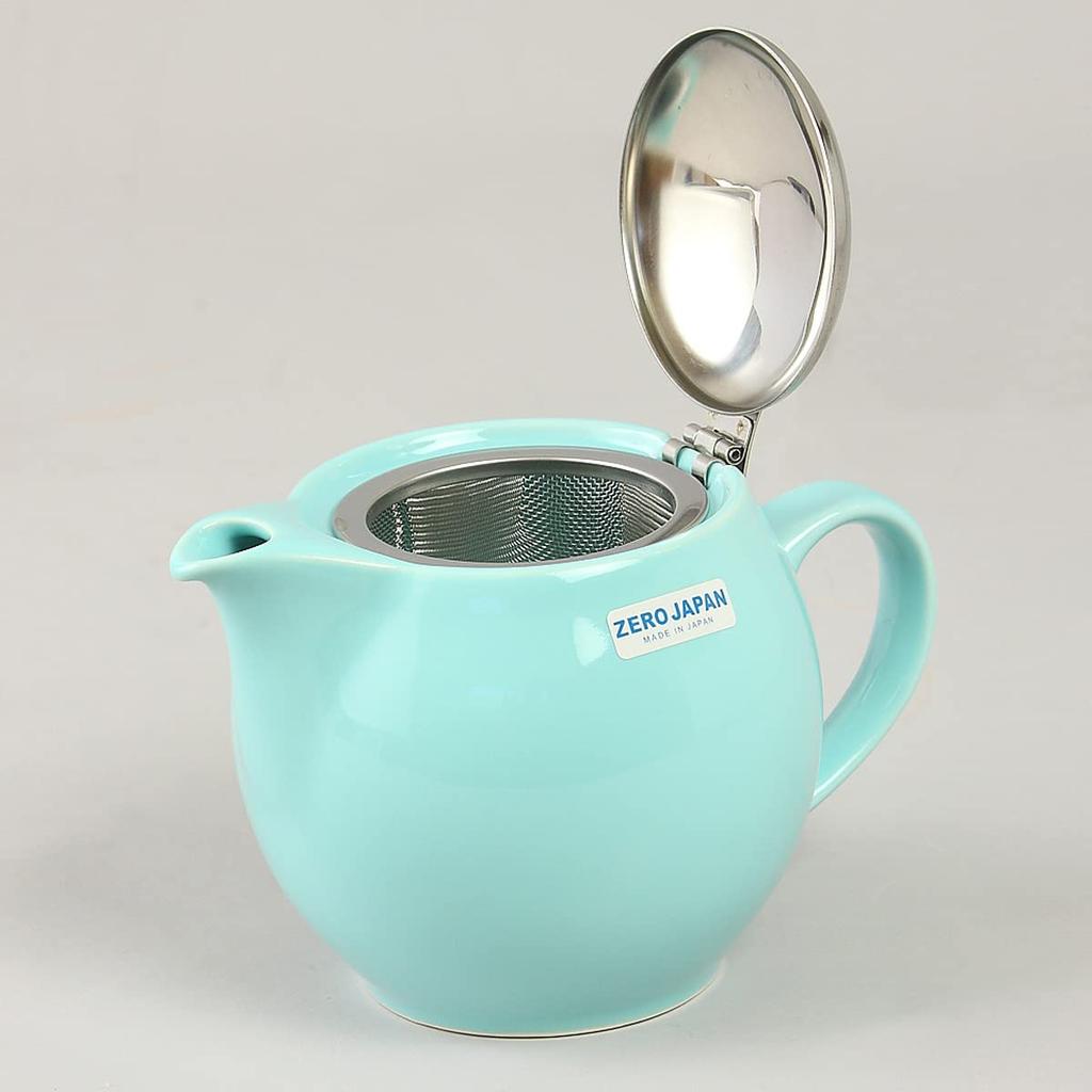 ZEROJAPAN Universal Teapot for 3 People, BBN-02 AM, Aqua Mist