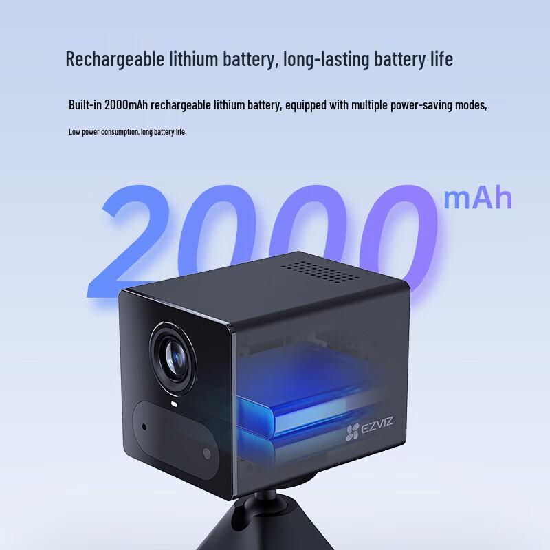 EZVIZ CB2 4G Cellular Camera with 128GB Card (CN version)