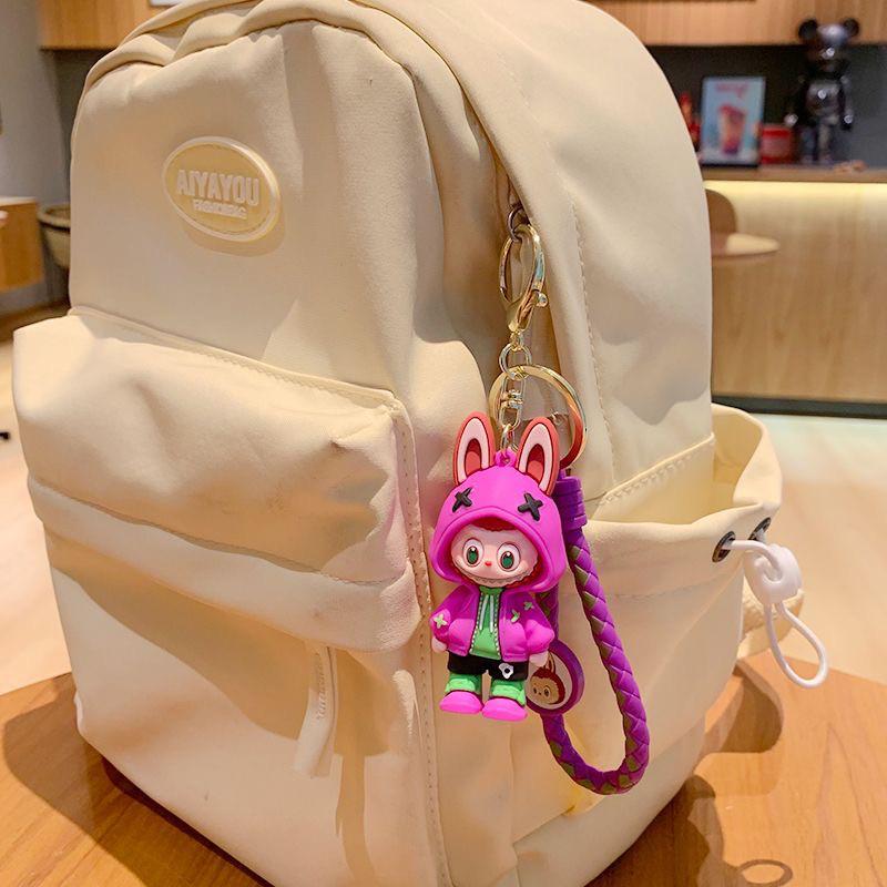 Little Sheep Keychain Cartoon Keychain Special Agent Team Cute Doll Couple Bag Pendant Backpack Gift