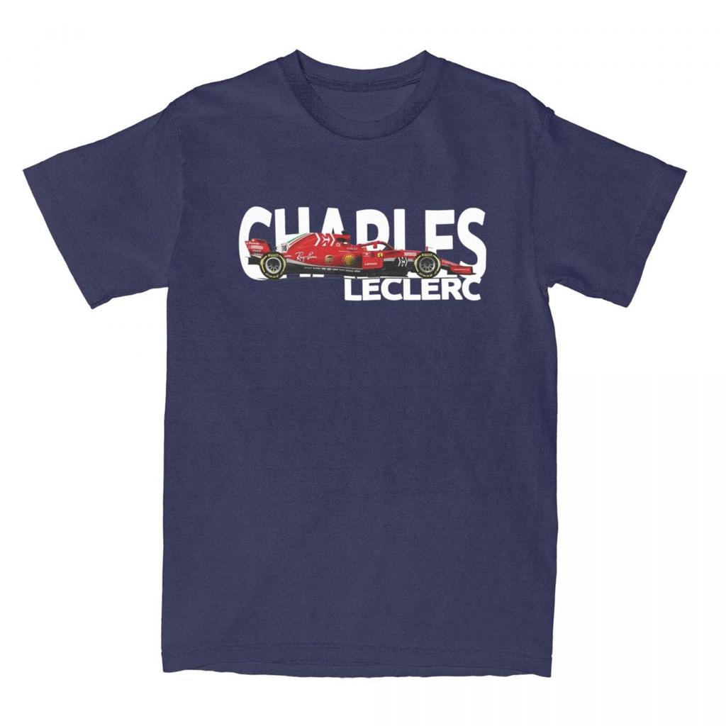 Men Women's Charles Leclerc Car T Shirt Apparel Cotton T-shirt Clothes Funny Tee Shirt Printed