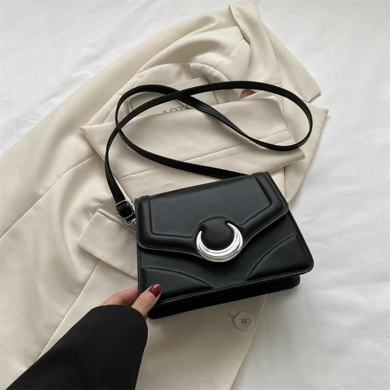 Popular Small Crossbody Bag New Trendy Solid Color Small Women's Shoulder Bag High-end Versatile Luxury Brand Crossbody Bag